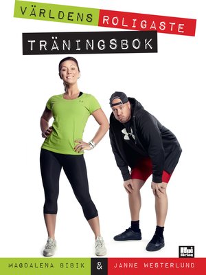 cover image of Världens roligaste träningsbok